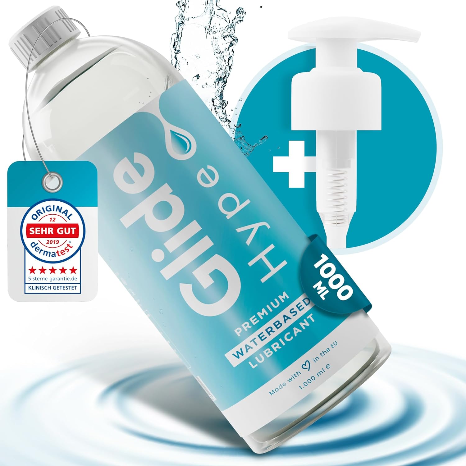 GlideHype Gleitgel NEUTRAL, 1.000 ml KINKWERK GlideHype Gleitgel NEUTRAL, 1.000 ml KINKWERK