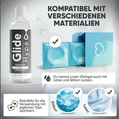 GlideHype Gleitgel ANAL, 250 ml