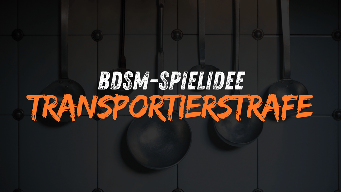 BDSM-Spielidee: Die "Transportierstrafe" – Demut durch Wasser und Machtspiel