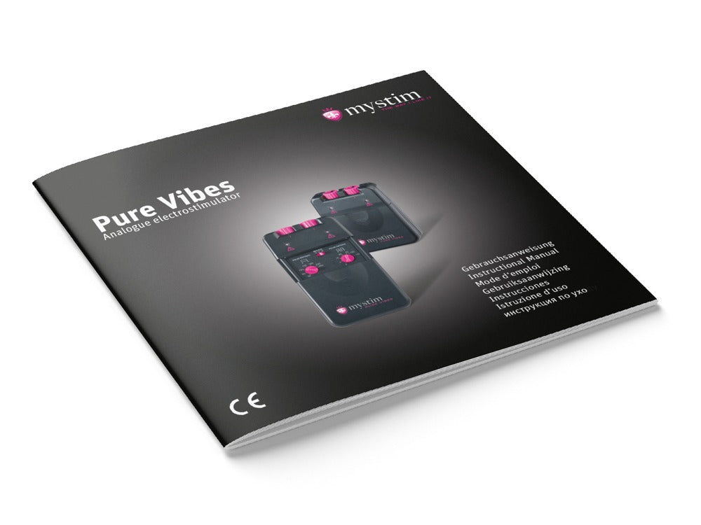 Pure Vibes (Analoges Reizstromgerät mit 2 Kanälen & Zubehör für E-Stim)