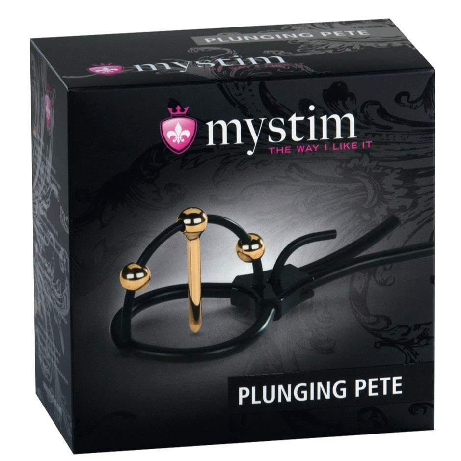 Plunging Pete Eichelschlaufe E-Stim Elektrostimulation Dilator von Mystim