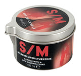 S/M-Kerze Tiegel / SM-Wachs