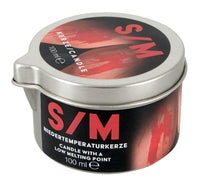 S/M-Kerze Tiegel / SM-Wachs