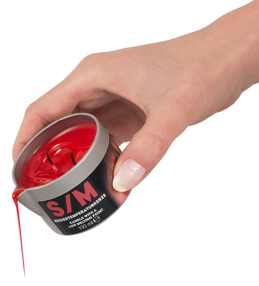 S/M-Kerze Tiegel / SM-Wachs