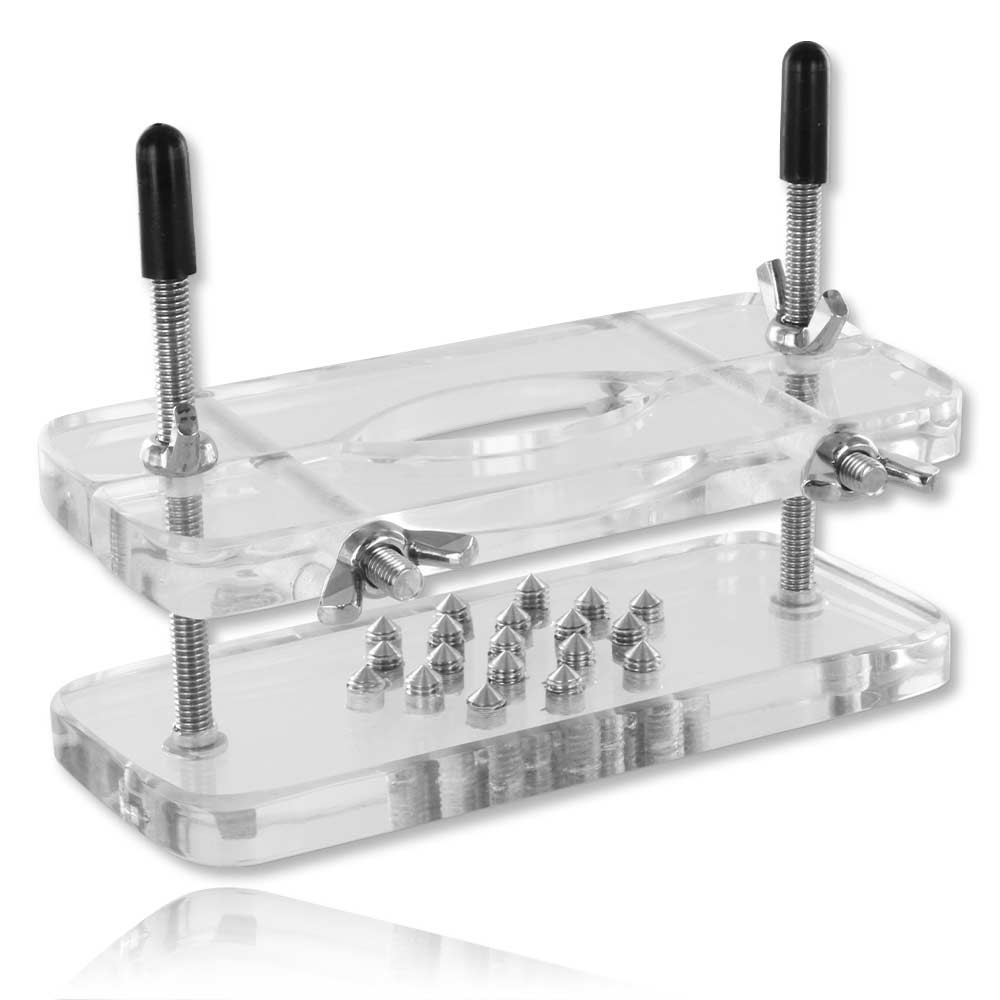 Ball Butcher mit Spikes – Transparent aus Acryl