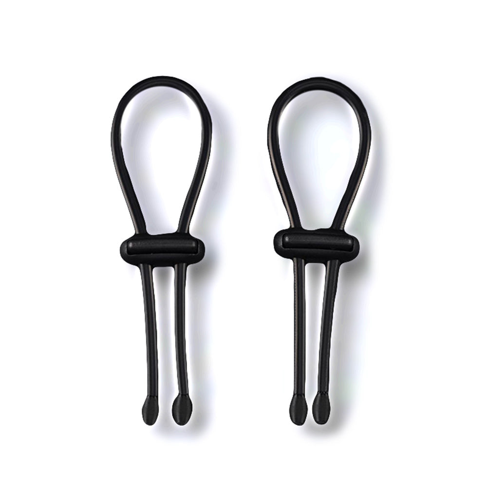 DG-Lab Conductive Rubber Penis Rings Pro – 2er-Set für E-Stim