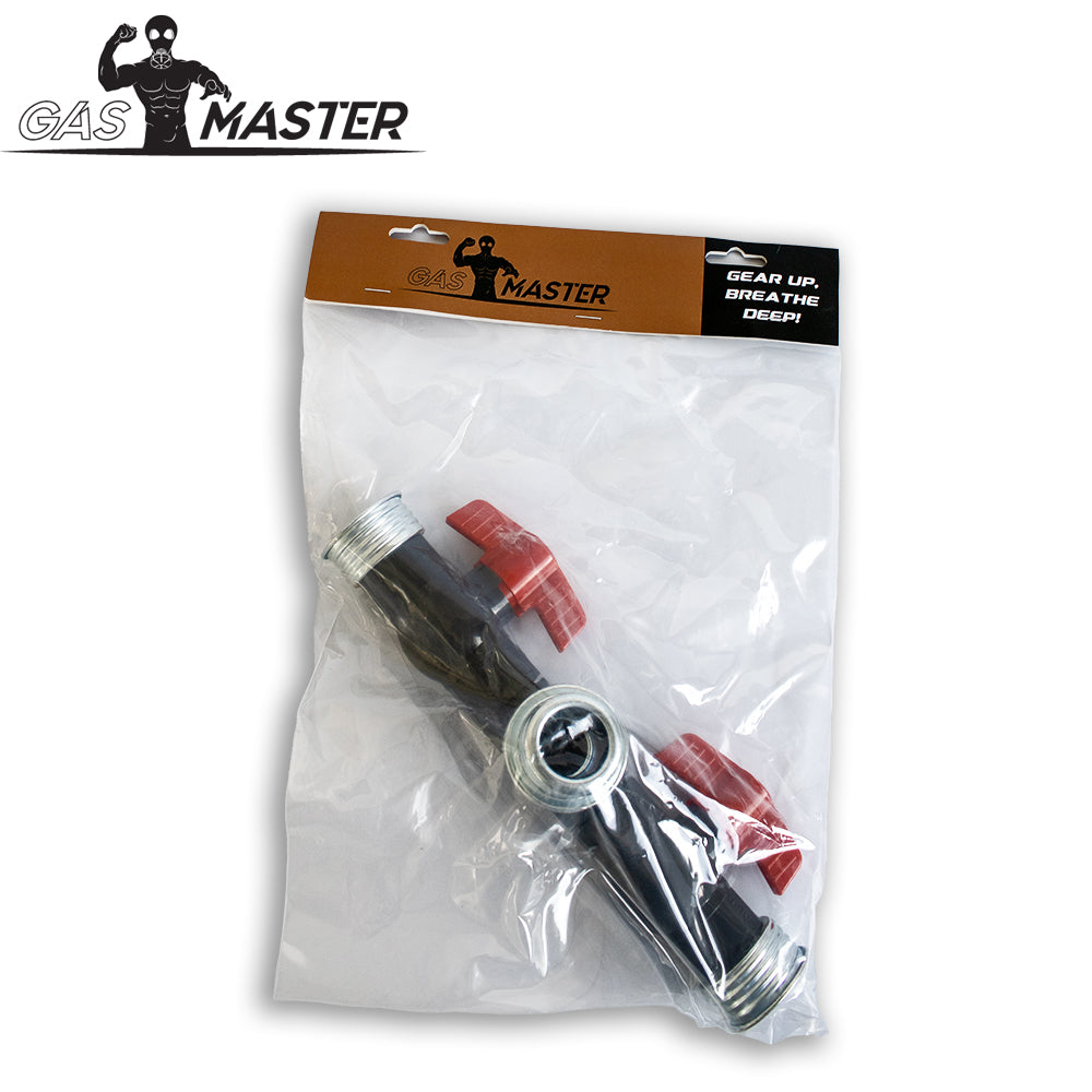 Air Selector T-Splitter mit Ventilen – Luftquelle per Drehschalter wählen