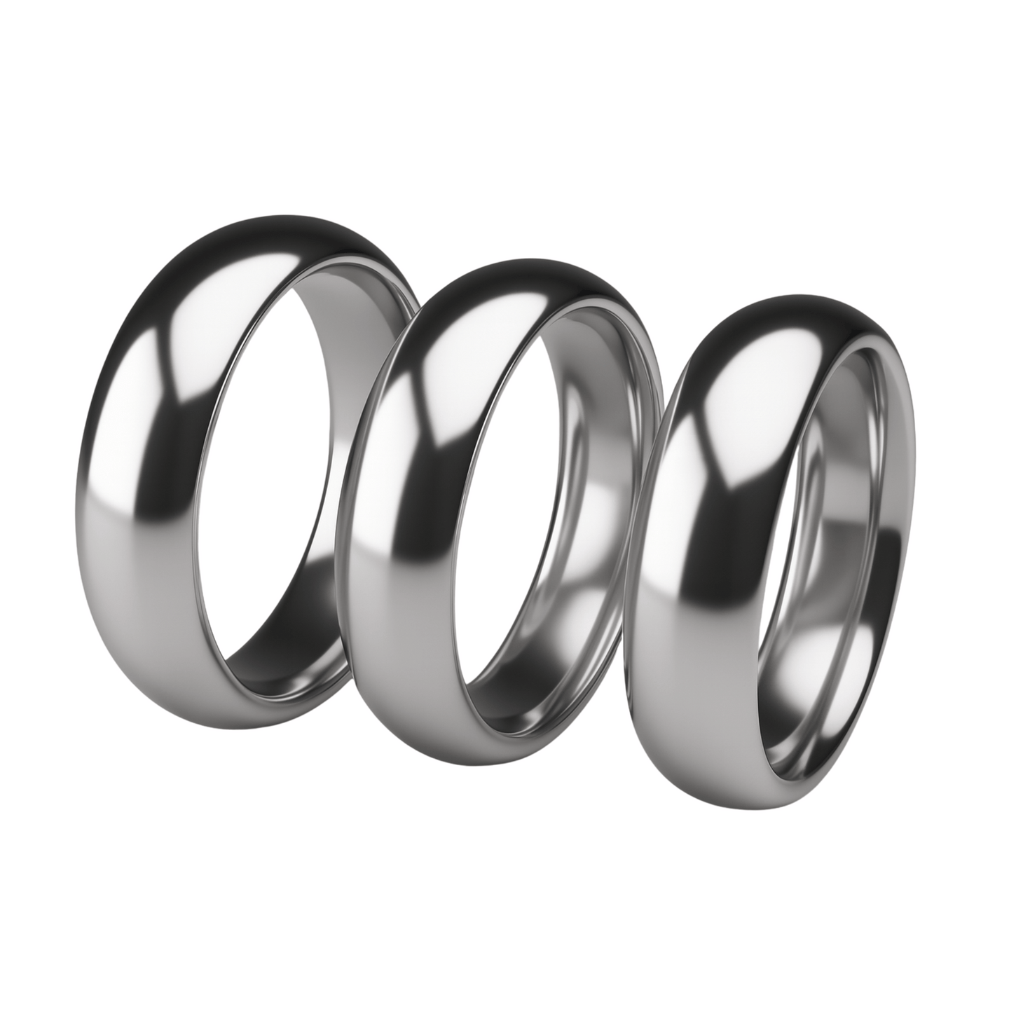 Metall-Cockringe 3er-Set