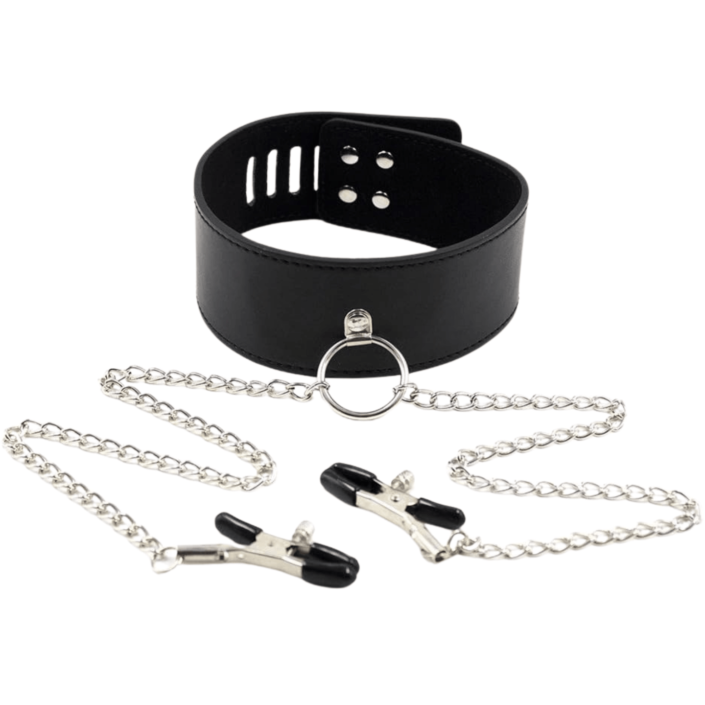 Halsband mit Nippelklemmen