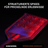 Spanking Reitergerte mit Spikes