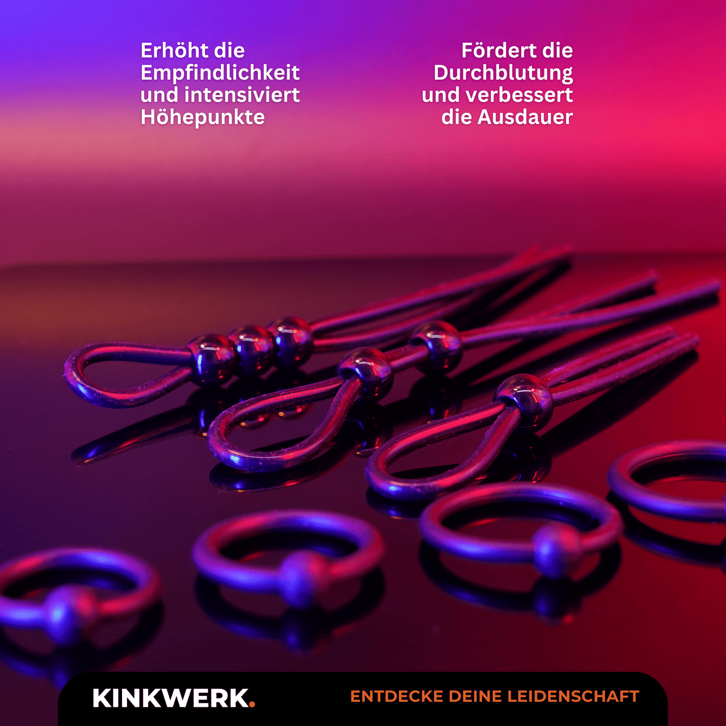 Penisringe / Cockringe KINKWERK Penisringe / Cockringe KINKWERK