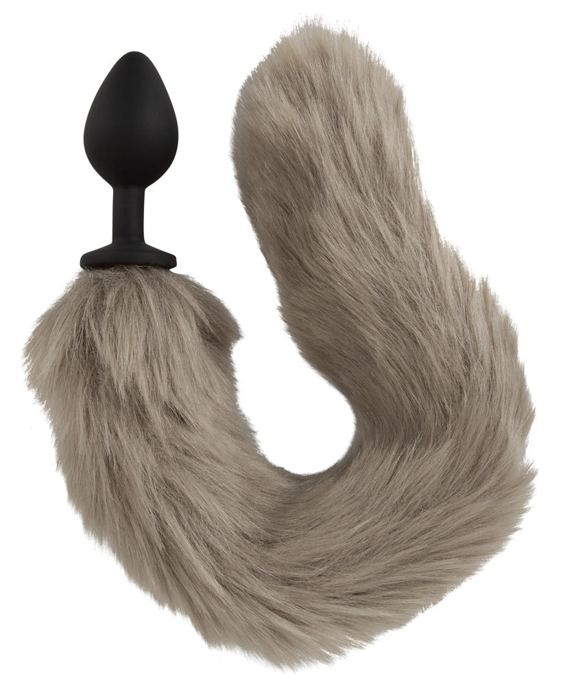 Fluffy Tail Analplug aus Silikon