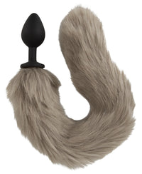 Fluffy Tail Analplug aus Silikon