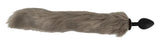 Fluffy Tail Analplug aus Silikon