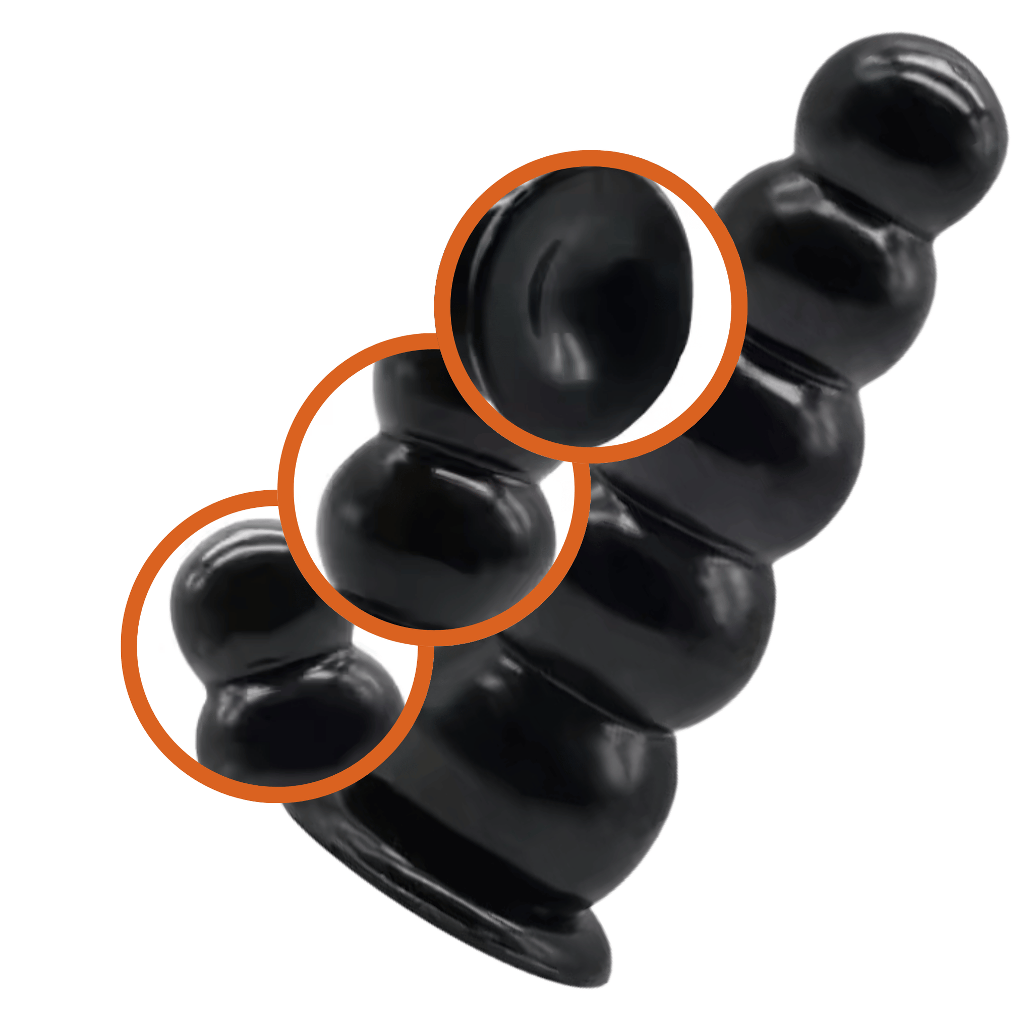 Analplug (Kugeldesign) mit starkem Saugnapf KINKWERK Analplug (Kugeldesign) mit starkem Saugnapf KINKWERK