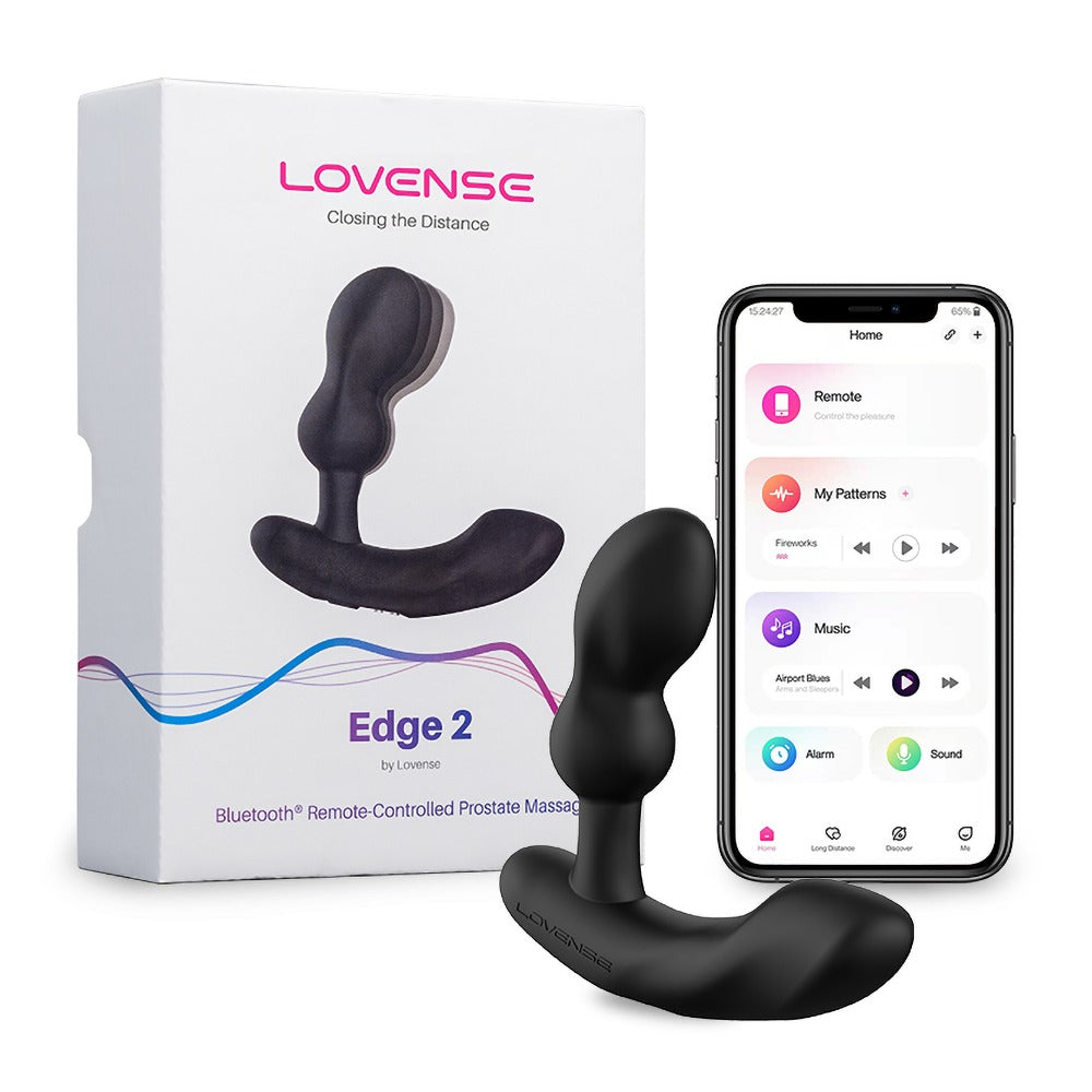 Edge 2 Analplug mit App-Steuerung