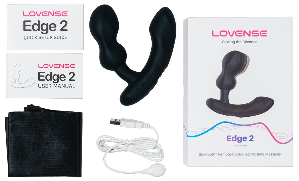 Edge 2 Analplug mit App-Steuerung