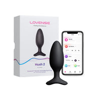 Hush 2 – App-gesteuerter Vibro-Analplug (Größe M)