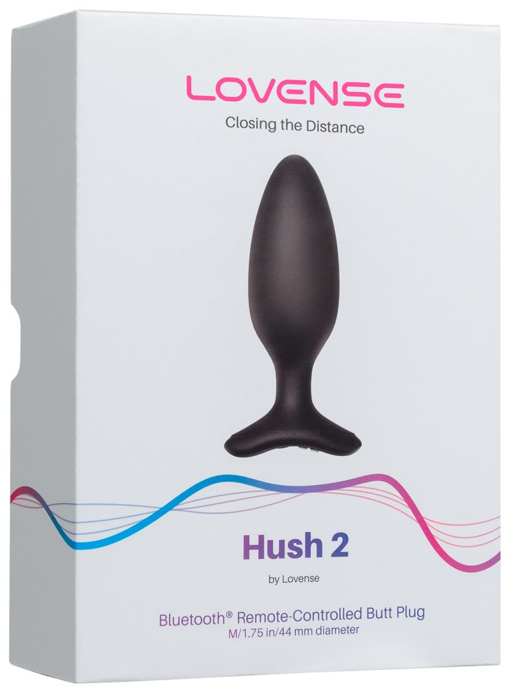 Hush 2 – App-gesteuerter Vibro-Analplug (Größe M)