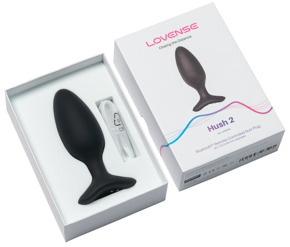Hush 2 – App-gesteuerter Vibro-Analplug (Größe M)