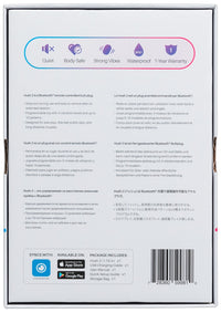 Hush 2 – App-gesteuerter Vibro-Analplug (Größe M)