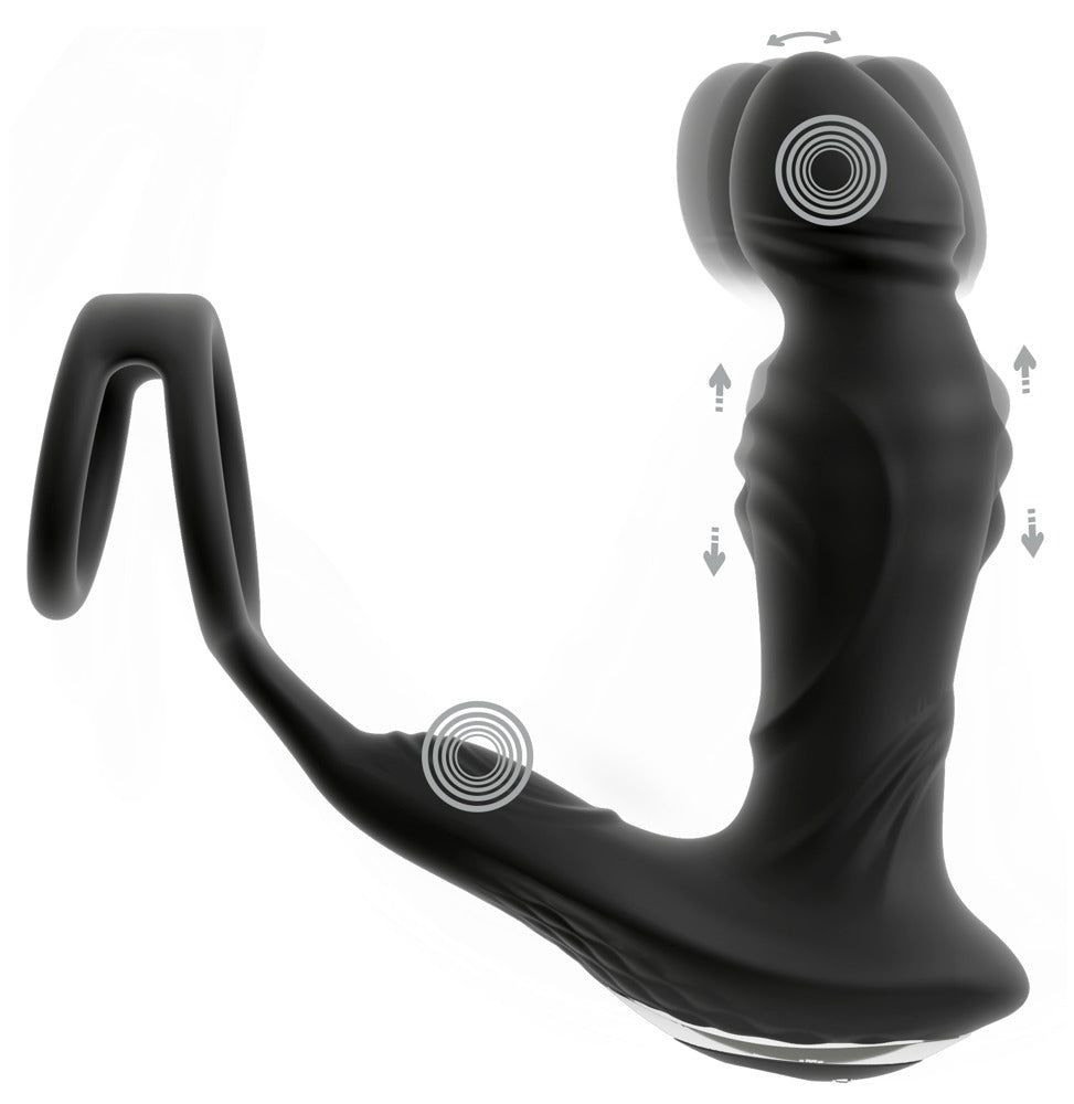 RC Vibrating Prostate Plug with Nodding Function KINKWERK RC Vibrating Prostate Plug with Nodding Function KINKWERK