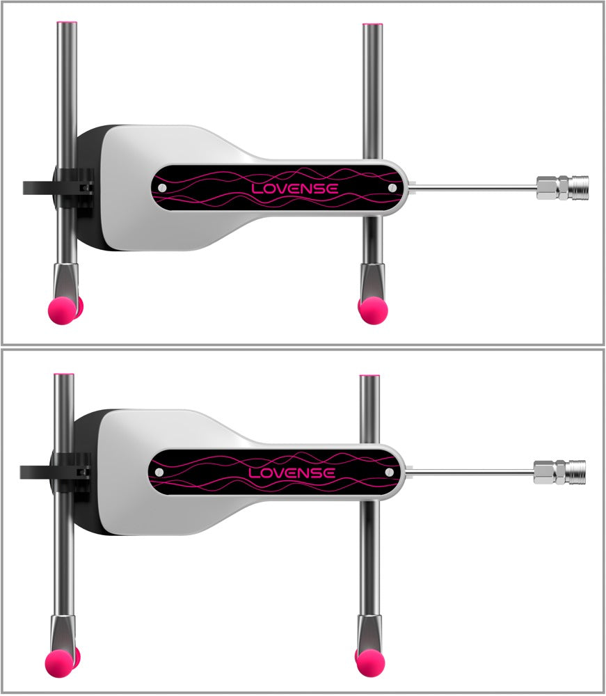 Mini Sex Machine (App-gesteuerte Stoßmaschine mit Vac-U-Lock-System)