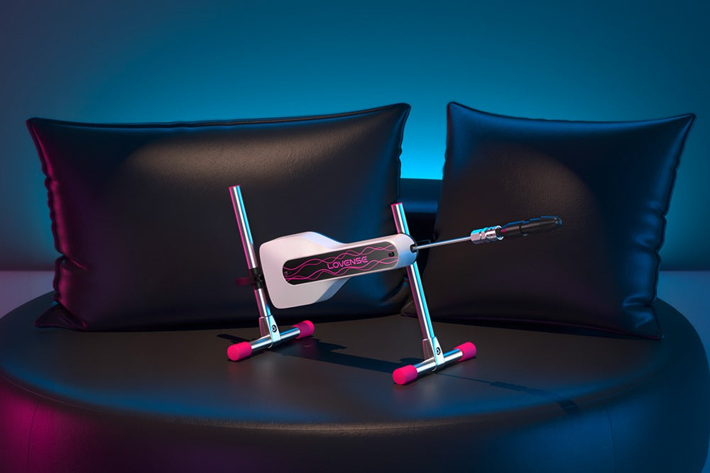 Mini Sex Machine (App-gesteuerte Stoßmaschine mit Vac-U-Lock-System)