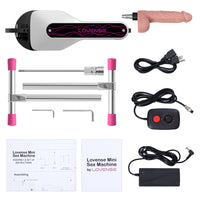 Mini Sex Machine (App-gesteuerte Stoßmaschine mit Vac-U-Lock-System)
