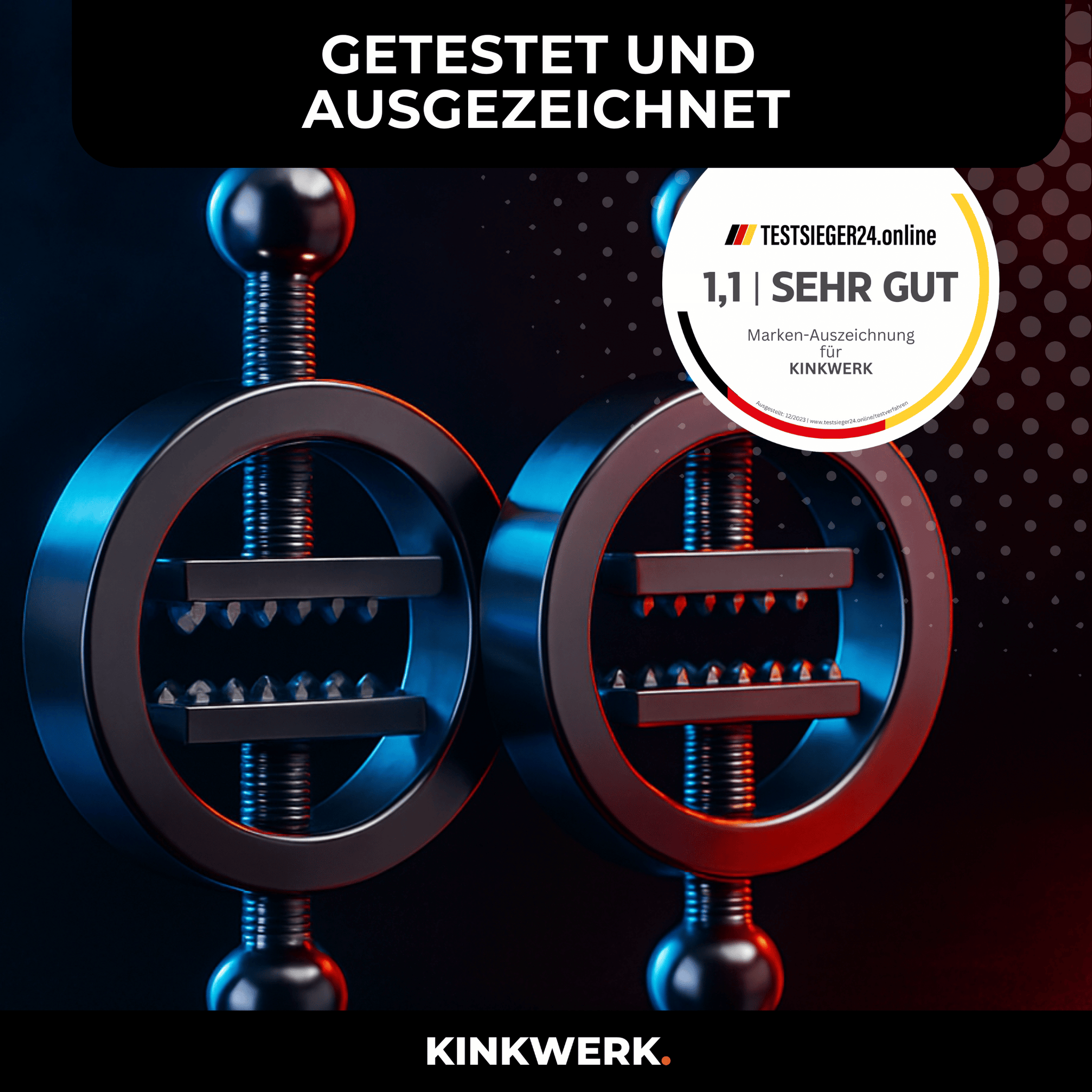 Nippelklemmen aus Edelstahl mit Schraub-Mechanismus