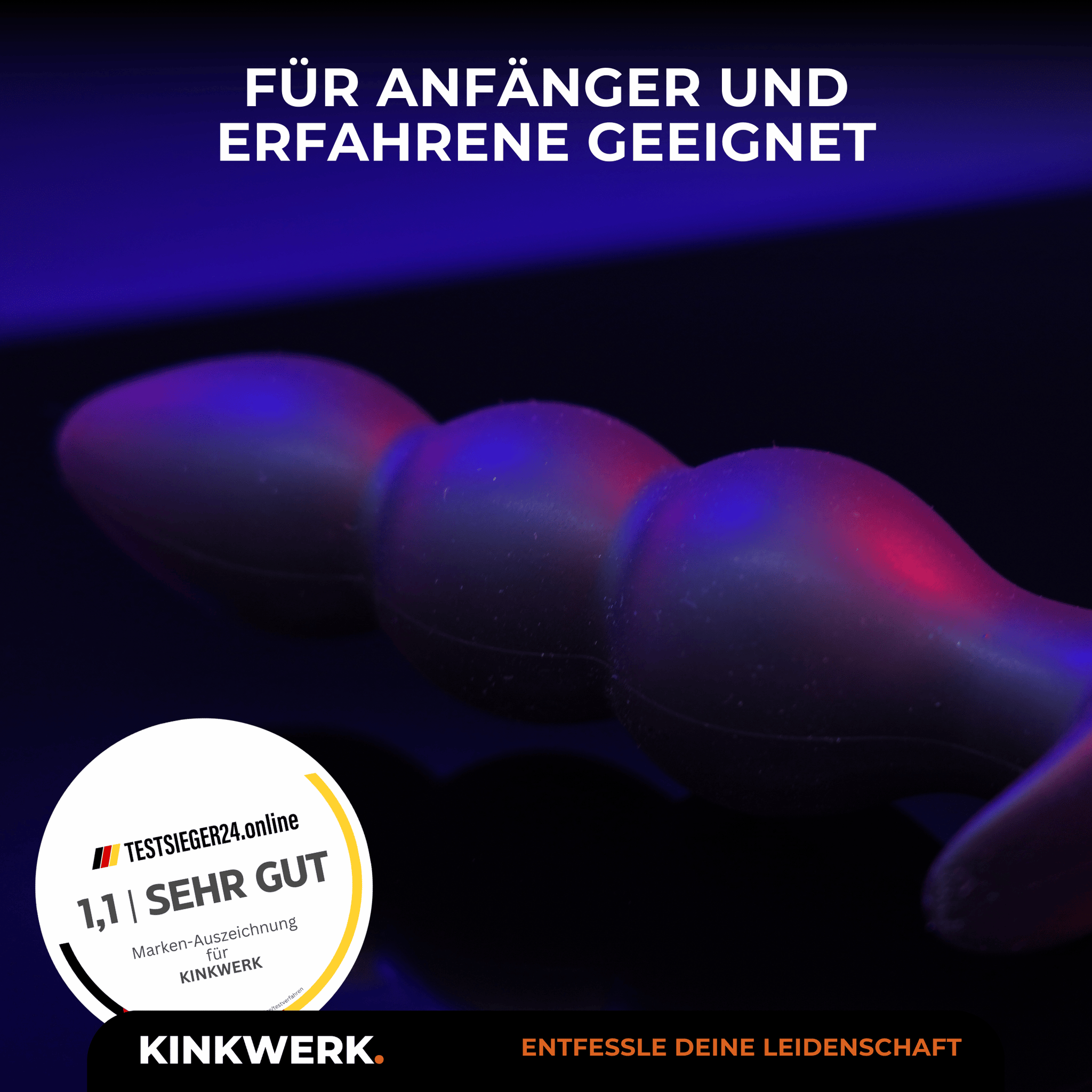 Aufblasbarer Kugel-Analplug KINKWERK Aufblasbarer Kugel-Analplug KINKWERK