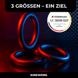 Penisringe 3er-Set aus Silikon
