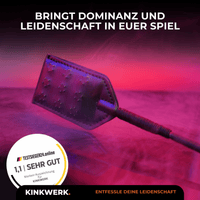 Spanking Reitergerte mit Spikes
