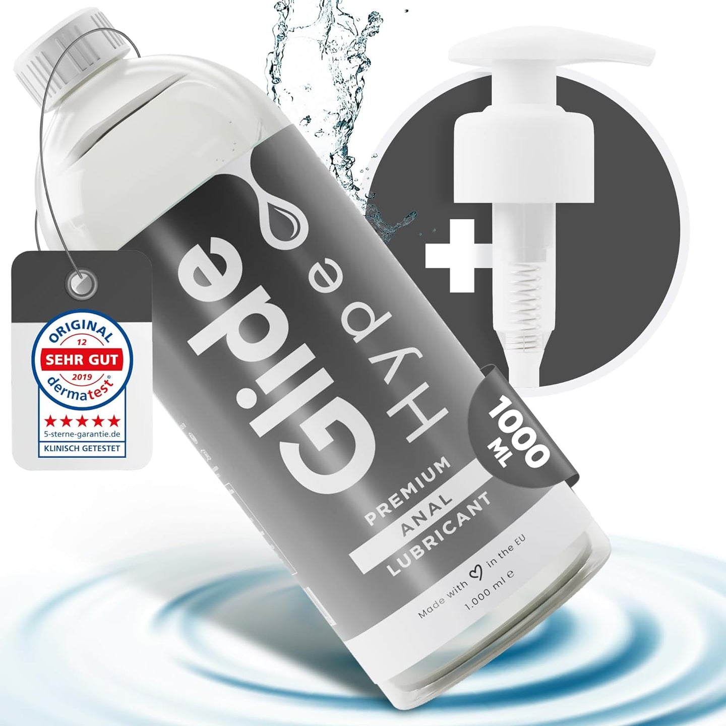 GlideHype Gleitgel ANAL, 1.000 ml