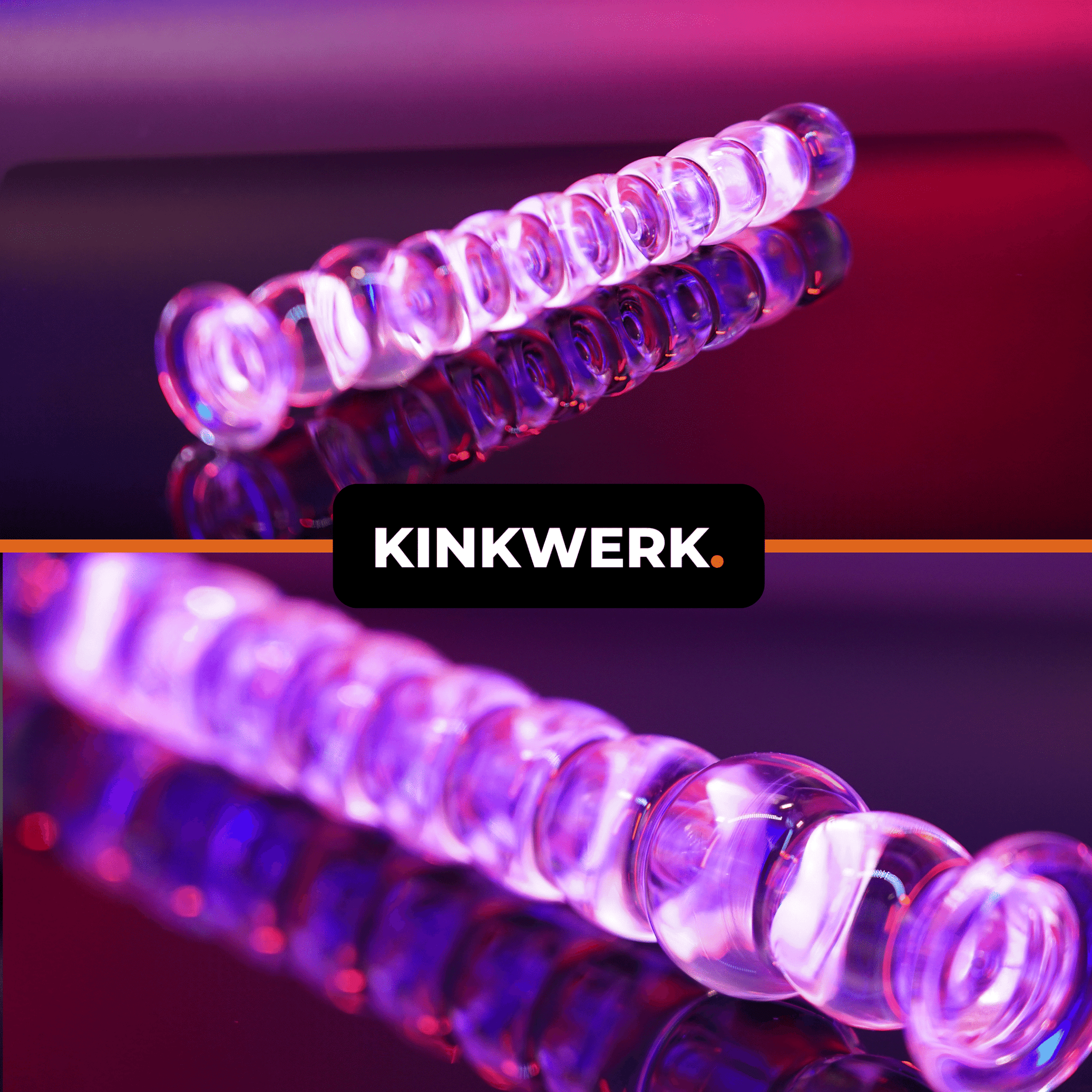 Glasdildo aus hochwertigem Glas (Erwrm- & Khlbar) KINKWERK Glasdildo aus hochwertigem Glas (Erwrm- & Khlbar) KINKWERK