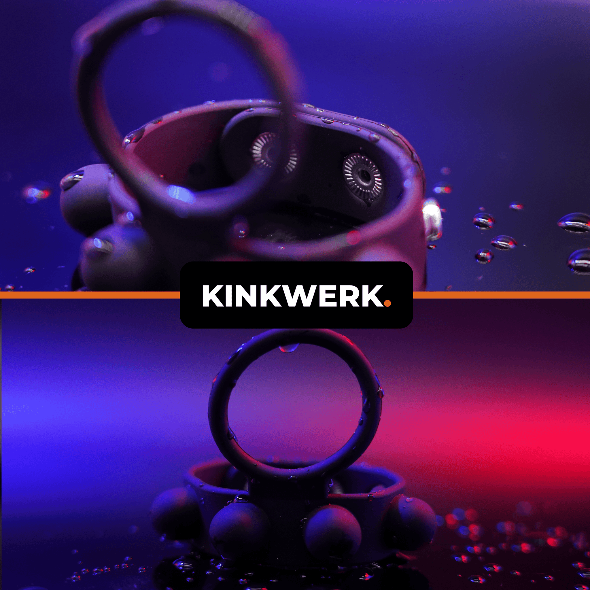 Verstellbarer Penisring aus Silikon KINKWERK Verstellbarer Penisring aus Silikon KINKWERK