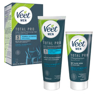 Men TOTAL PRO Intim-Haarentfernungs-Set